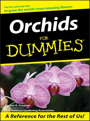 cover image of Orchids For Dummies